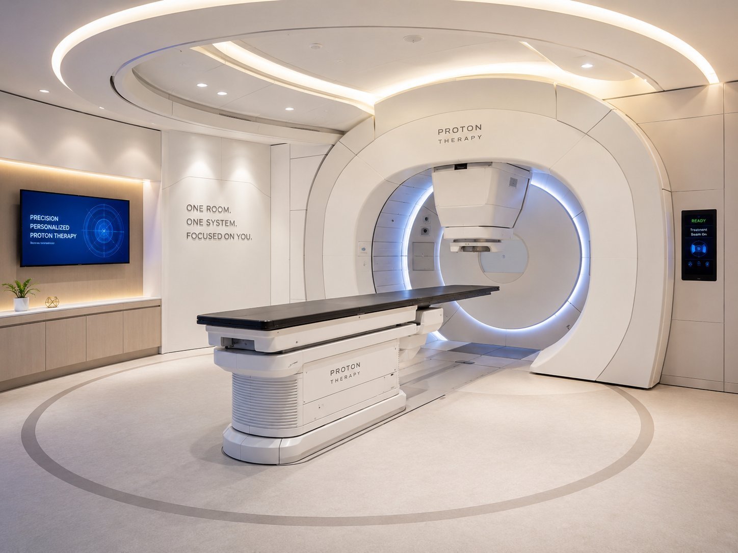 Modernes Single-Room-Protonentherapie-System